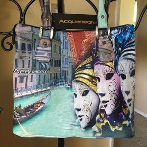 NWT - Gorgeous Acquanegra Designer Tote!
